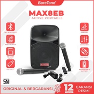 Speaker portable baretone 8 inch max 8eb speaker portable karaoke