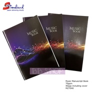 BENCHMARK A4 Music Book Staves Book Music Manuscript Book Music Lesson Exercise Book Book Muzik 5 Li