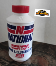 NATIONAL BRAKE AND CLUTCH FLUID (DOT - 3)170ML