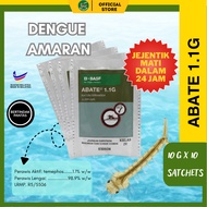 🦟 BASF ABATE 1.1G (1 Kotak / 10 Uncang) - Ubat Jentik-Jentik Nyamuk Aedes Original | Racun Serangga 