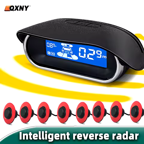 Original 16.5MM Flat Parking Sensor 8 Parktronic Car Reversing Backup Radar Rear Auto Detector Backi