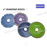 BOSUN 4" DIAMOND WHEEL / CUTTING DISC F1GP F3GP F2AB F1CE F3 F3CE F5CE MATA POTONG 磨机锯片