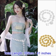 JA2398 🇲🇾 Tali Pinggang Besi tradisional DIY Bidayuh Iban Costume Metal Belt for Borneo Festival