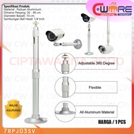 Telescopic Bracket Wall Mount CCTV Projector Stand Holder - BDB CW2H