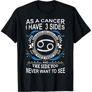 Cancer Star Sign Funny Astrology Zodiac Gift T-Shirt