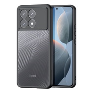 DUX DUCIS For Xiaomi Redmi K70 K70E Outdoor Military Airbag Anti-fall Case For Redmi K70 Pro Acrylic