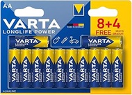 Alkalina LongLife Power AA - LR06 (Blister Pack of 12) Size Ø 14.5 x 50.5 mm, designed to provide la