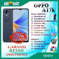 HP OPPO A17K RAM 3/64GB NEW 100% ORI GRS RESMI OPPO INDONESIA TERMURAH