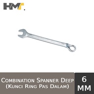 6mm Inner Wrench / Combination Spanner Deep 6 mm