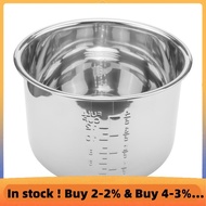 6L Pressure Cooker Inner Pot Rice Pressure Cooker Liner Stainless Steel Inner Pot Minute Pressure Co