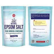 Fine Foods Natural Epsom Salt Food Grade 425g Used for WASHING / BATHING (Recommended for HFMD)