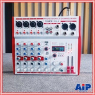 MYNPE MW-6 MIXER มิกเซอร์ 6 channel เอฟเฟคแท้ 99 DSP คาราโอเกะ อนาล็อก 4Mono 1St MW6 MW 6 เอไอ-ไพศาล