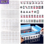 DGT Mahjong Mold Silicone diy Epoxy Mahjong Mold No. 38 North South Mahjong Silicone Mold麻将模具