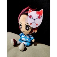 Demon Slayer: Kimetsu No Yaiba Plush Toy - Nesoberi Himejima Gyomei / Tanjiro Kamado / Obanai Iguro