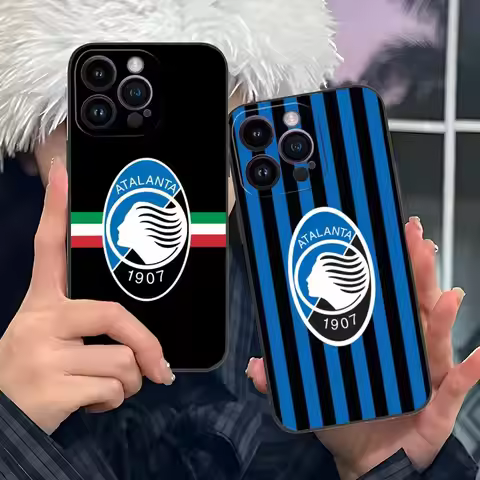 FC Atalanta Mobile Phone Case for iPhone 17 16 15 14 13 12 11 X XR XS 8 7 Pro Max Plus Mini Colour C