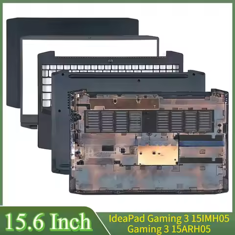 15.6 Inch For IdeaPad Gaming 3 15IMH05 Gaming 3 15ARH05 2020 Laptop LCD Back Cover Front Bezel Hinge