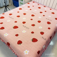 bed coverCrystal Velvet Bed Blanket Single Piece Tatami European Quilted Mat Musim Sejuk Quilted She