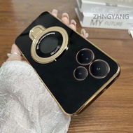 Case For Realme C53 Phone Case Electroplating Silicone Shock-resistant Lens Protection Fashion Phone