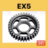 EX5 ENGINE GEAR - 34T (ST) 23421-GN5 /// EX5 LAMA HIPOWER HIGH POWER HP GEAR LOWER COUNTER SHAFT FIR