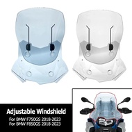Motorcycle Front Adjustable Windshield Deflectors Screen Visor ProtectorNew For BMW F750GS F850GS F 
