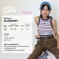 Molivien - SKITTLES DREAM TOPS เสื้อกล้ามลายทาง