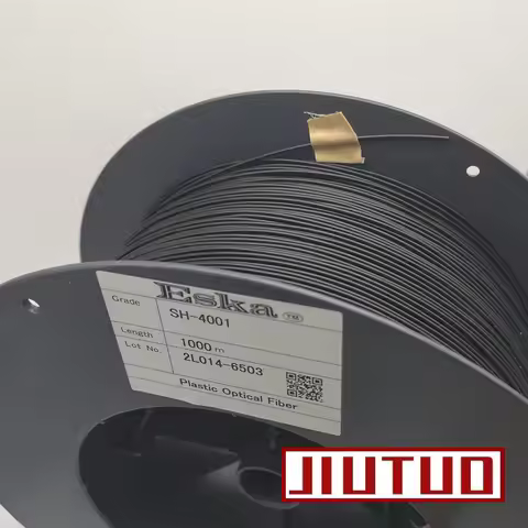 10m/lot SH-4001 PMMA 980/1000um 1.0*2.2 single cable super eska single strand POF plastic optical fi