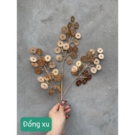 Coin branches, decorative coin branches