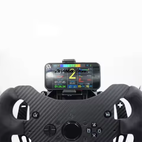 Racing Dashboard Universal Adjustable Phone Holder Mount Stand Compatible with Thrustmaster T598 Bas