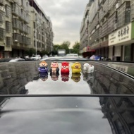 (H97) Combo of 4 statues of Journey to the West to decorate car stickers