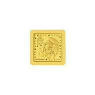 Goldheart 999 1G Teddy Bear Gold Bar