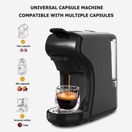 跨境電動意式咖啡機家用多功能膠囊咖啡機小型三合一雀巢膠囊