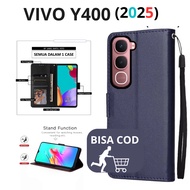 CASE hp VIVO Y400 CASE WALLET FLIP CASE WALLET FLIP LEATHER CASE PREMIUM-FLIP WALLET CASING WALLET