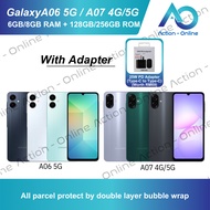 (Ready Stock) Samsung Galaxy A07 5G / A06 5G (6GB/8GB RAM + 128GB/256GB ROM) - Warranty by Samsung