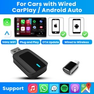 NEW 2in1 Wireless CarPlay Android Auto Adapter Smart Dongle Plug And Play For Mazda CX‑5 CX‑9 MX‑5 C
