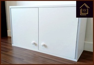 ส่งฟรี!!ตู้ครัว มินิมอล ตู้เก็บของ ตู้แขวนผนัง ตู้ลอย อเนกประสงค์ สีขาว [30*70*47cm.]!!แถมฟรี!! อุปกรณ์แขวนผนัง ครบชุด