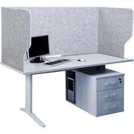 Large Desk Dividers for Students 47.3 x 15.7 Inch Acoustic Portable Fold Classroom Table Privacy Fel