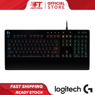 LOGITECH G213 Gaming Keyboard with LIGHTSYNC RGB, Onboard Media Controls & Spill-Resistant Design