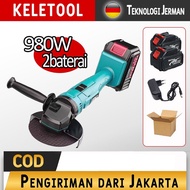 gerinda tangan baterai gerinda tangan kletool Gerindra cas moderen baterai makita grinda batrai