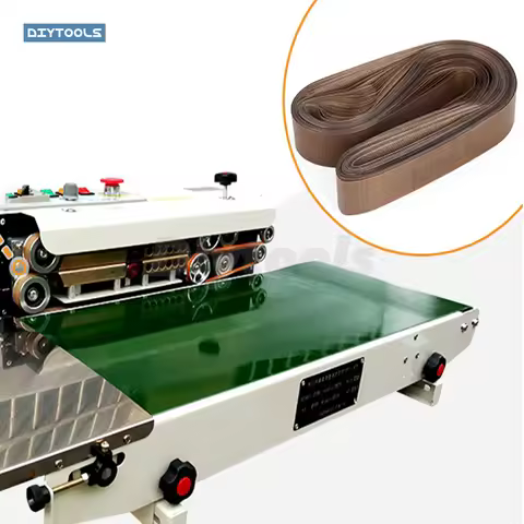50Pcs/Bag PTFE Band sealer belt For FR-900 FR770 Conveyor Belt 15mm Width Sealing Machine Tape 750 7