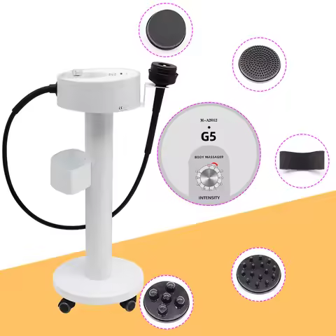 Portable G5 Body Slimming Machine Vibration Massage Cellulite Remover High-Frequency Body Shaping & 