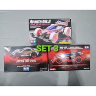 TAMIYA MINI 4WD COMBO SET 3 92422+95061+95093