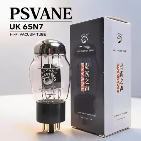 PSVANE UK-6SN7 Electron Vacuum Tube Replace CV181 6N8P 6H8C 5692 6SN7GT 6SN7C HIFI Audio Valve Tubes