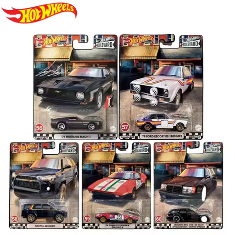 Hotwheels Garden Avenue 12, Mercedes-Benz E36, Toyota 4runner, Mustang, Ford Gjt68 As Gifts For Boys