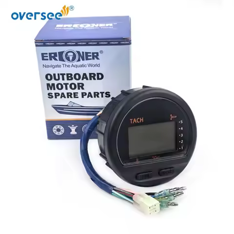 6Y5-8350T Digital Multi-Function Tachometer Gauge for Yamaha 225HP 250HP Outboard Engine 6Y5-8350T-D