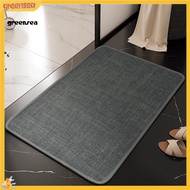 greensea|  Fade-resistant Rug Anti-slip Front Door Mat Quick-dry Non-slip Kitchen Bathroom Mat for H