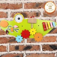 幼兒童遊戲牆壁早教操作板巧琴玩具牆面遊戲寶寶牆上玩具