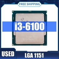 ใช้เกือบใหม่เดิม Intel คอร์ I3โปรเซสเซอร์6100 I3-6100 CPU 3.7กิกะเฮิร์ตซ์แคช3M Dual-Core 51W SR2HG LGA1151สนับสนุนเมนบอร์ด H110