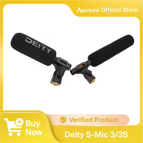 Deity S-Mic 3/3S Professional Supercardioid Hanging Microphone Low-Noise Condenser Directional Shotg