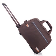 JUlY'S SONG 20inch Trolley Bags Travel Luggage Rolling Duffle Bag with Wheels Oxford Business Suitcase for Short Trip Weekender