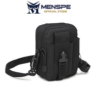 MENSPE Sports Men’s Waist Bag Unisex Cross Body Bag  Adjustable Running Pouch Jogging Belt Fanny Pac